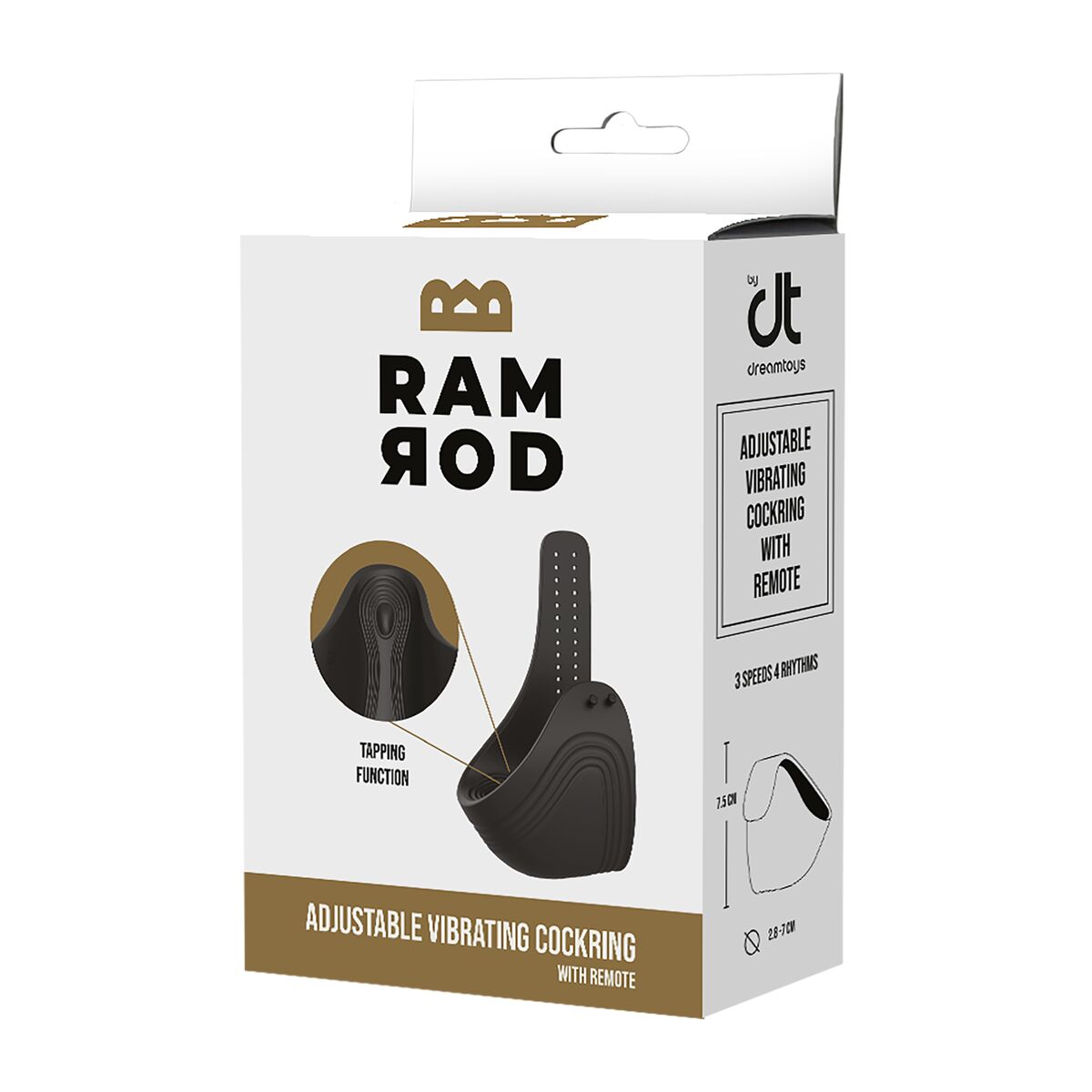 Peeniserõngad Dream Toys Ramrod Must